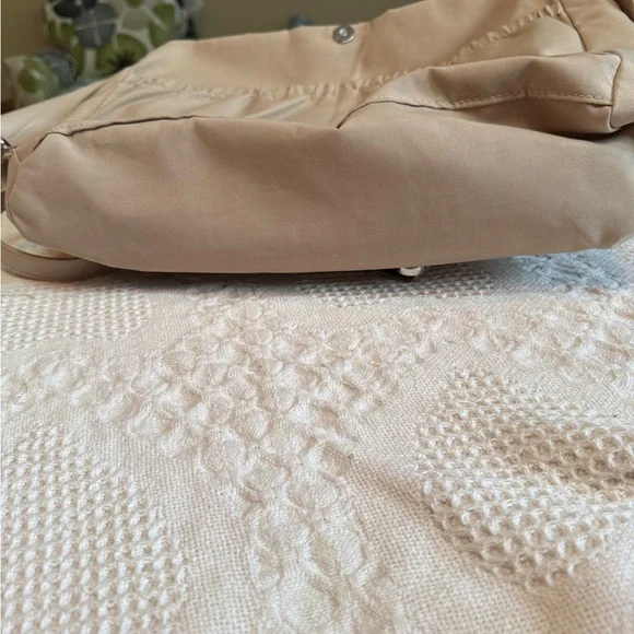 Calpak tote with laptop and device storage, taupe - Picture 13 of 15